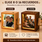 CUBO DE FOTOGRAFIAS GIRATORIO
