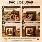 CUBO DE FOTOGRAFIAS GIRATORIO